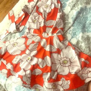 Red backless dress Size:Small